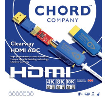 CHORD Clearway HDMI AOC 8K (48Gbps) 8m