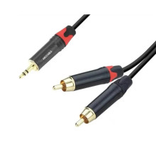 ABCCABLS MA309L2 miniJack-2xRCA 2m