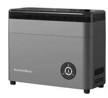 HumminGuru Ultrasonic Vinyl Record Cleaner Bundle (Dark Grey)