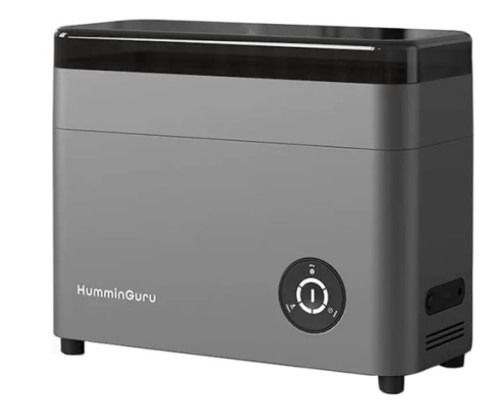 HumminGuru Ultrasonic Vinyl Record Cleaner Bundle (Dark Grey)