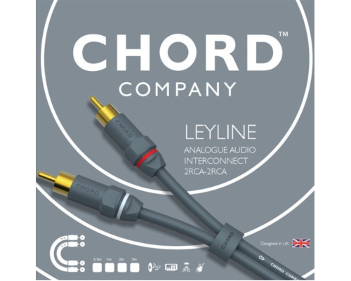 Chord Leyline 2RCA to 2RCA 1m