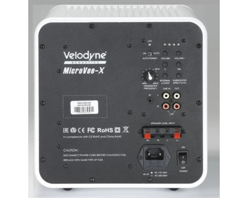 Velodyne MicroVee X White