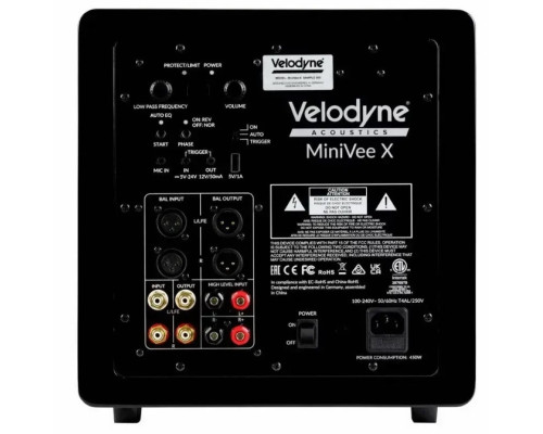 Velodyne MiniVee X High Gloss Black