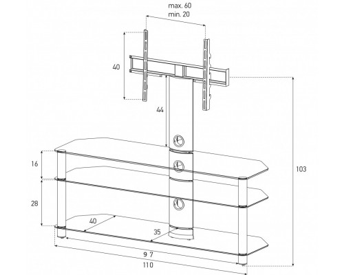 Sonorous NEO 1103-C-SLV