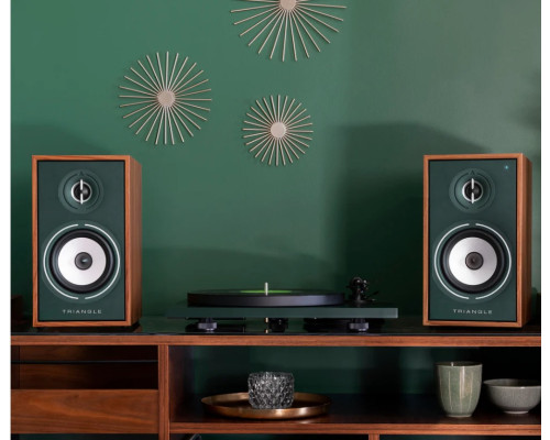 Вініловий програвач Triangle Turntable Lunar 1 Green