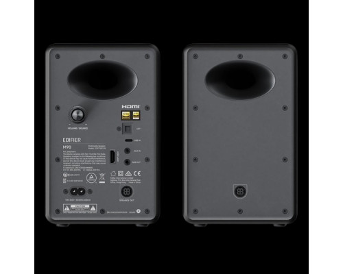 Активна акустика Edifier M90 Black 2.0 (100W, Bluetooth, Hi-Res)
