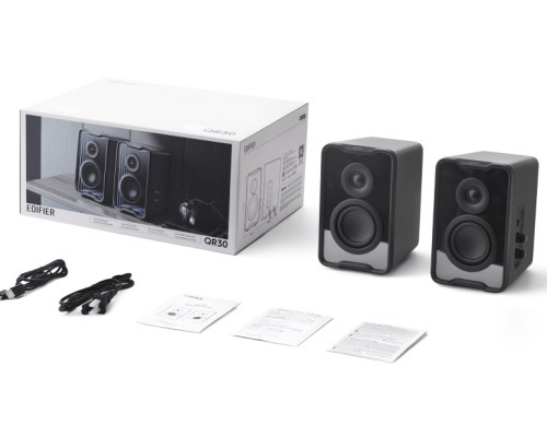 Активна акустика Edifier QR30 Black 2.0 (30W, Bluetooth)