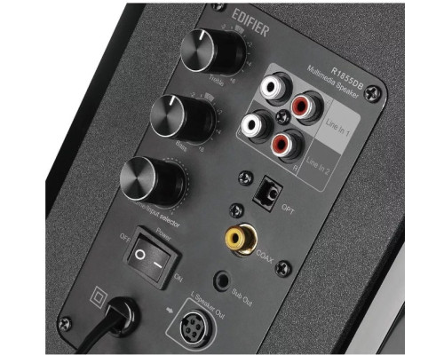 Активна акустика Edifier R1855DB Black 2.0 (70W, Bluetooth, Optical)