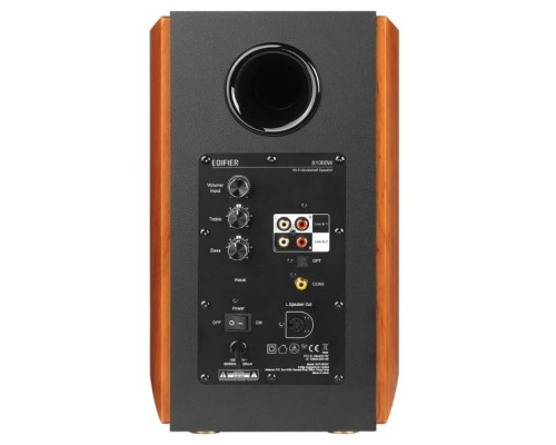 Активна акустика Edifier S1000W Brown 2.0 (120W, Wi-Fi, Hi-Res)