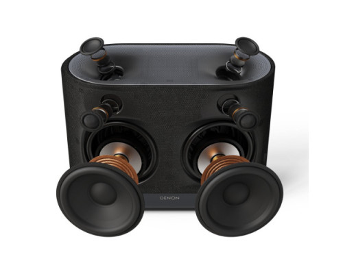 Бездротова колонка Denon Home 400 Black (Dolby Atmos, HEOS, Hi-Fi)