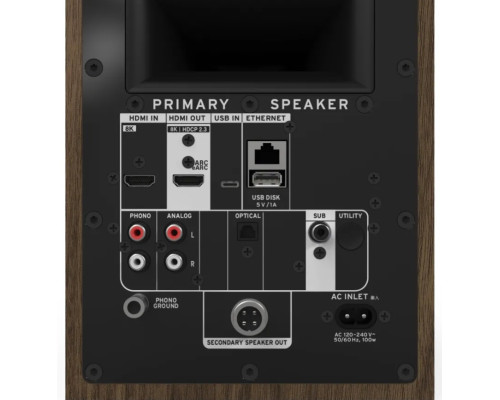 Активні колонки Klipsch The Fives II Walnut