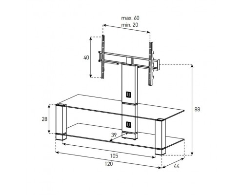 Sonorous PL 2400-B-HBLK