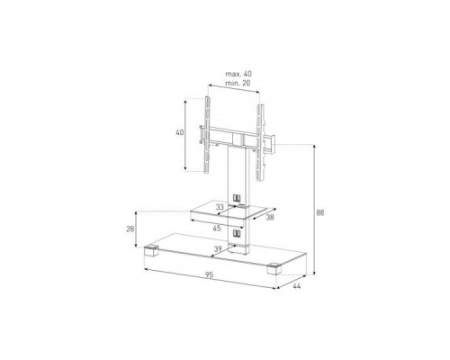 Sonorous PL 2500-B-HBLK