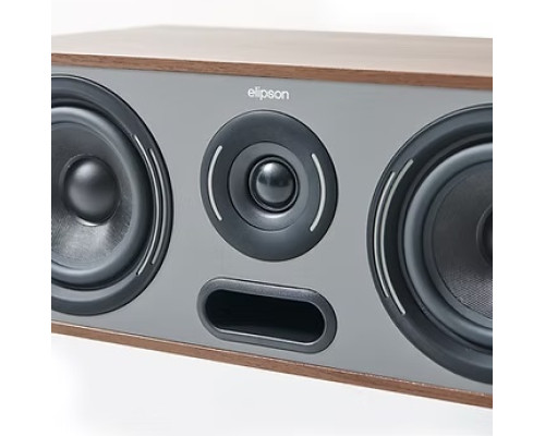 Акустична система центрального каналу Elipson Horus 10C (Walnut - Dark Grey)