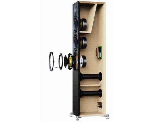 Підлогова акустична система Elac Debut 3.0 DF53-BK Black Ash Vinyl