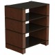 BLOK STAX 2G 4 Shelf Black Glass/ HG Black