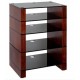 BLOK STAX 810X Walnut Black Glass