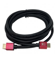 TTAF HDMI 2.1 Cable Red 24K Gold 1.5m