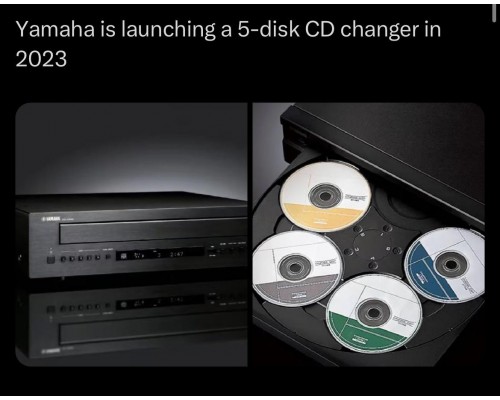 Yamaha CD-C603 Black