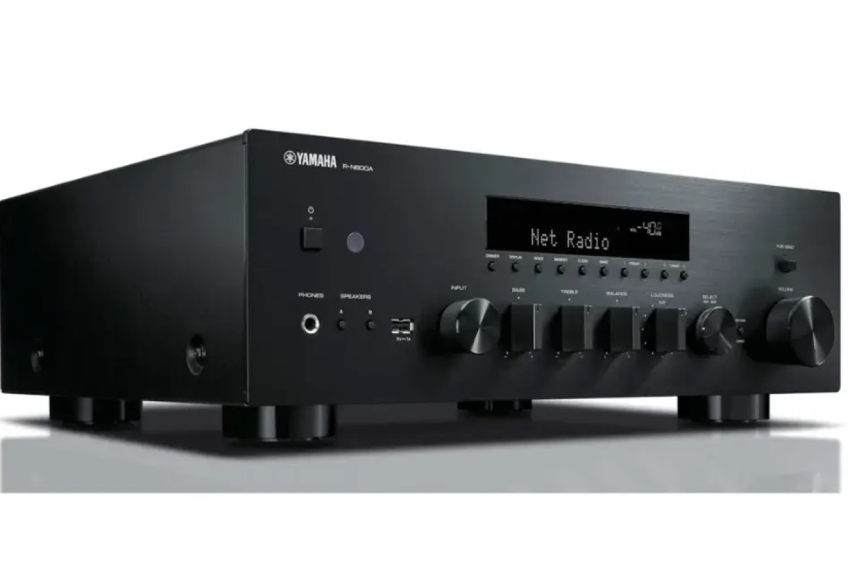 Yamaha R-N600A Black сетевой ресивер, который сочетает в себе ...