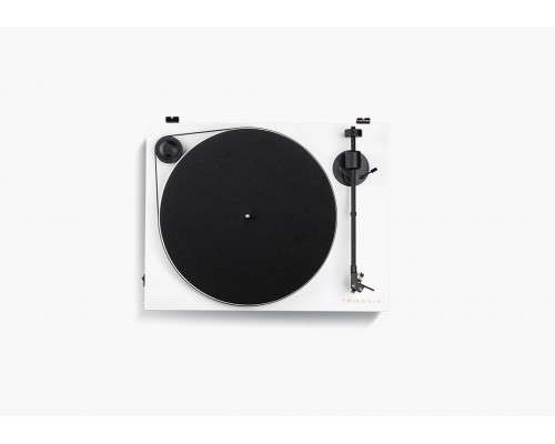 Triangle Turntable White