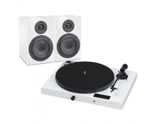 Pro-Ject Set Jukebox E1 + Speaker Box 5 White/White