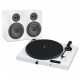 Pro-Ject Set Jukebox E1 + Speaker Box 5 White/White