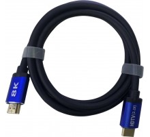 Кабель ATcom HDMI-HDMI VER2.1, Real 8K 48Gbps, 8K@60Hz /4K@120Hz, 2 метра