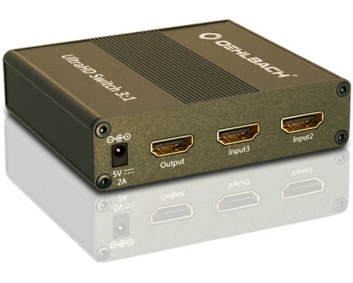 Oehlbach 6045 UltraHD Switch 3:1 4k2k HS HDMI