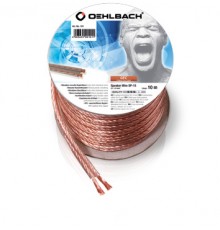 Oehlbach 101 Speaker Cable 2x1,50mm clear spool