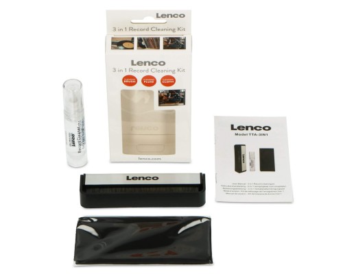 Lenco TTA-3in1 Carbon Fiber Recjrd Cleaning Brush