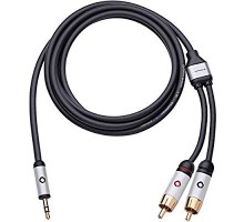 Oehlbach 60004 i Connect jack to 2 RCA Set 3,0m black