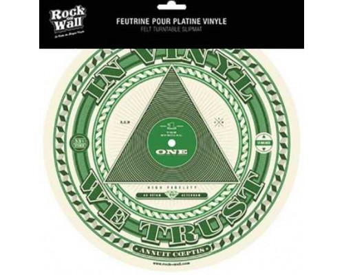 Rock On Wall Slipmat - In Vinyl We Trust