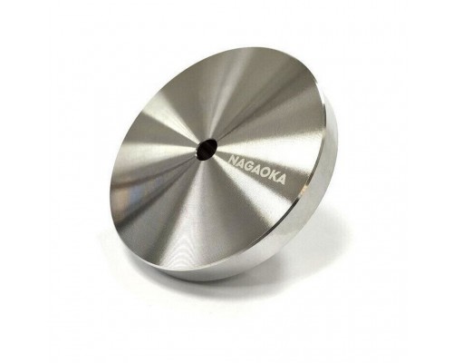 Nagaoka STB-SU01 Record Stabilizer 600 GRAM art 5539 OR (NICKLE/SILVER)