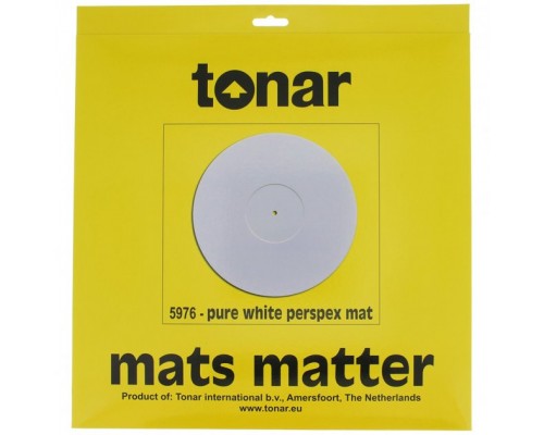 Tonar Pure White Perspex Mat art.5976