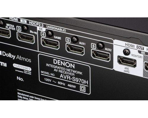 Denon AVR-S970H 8K (7.2 сh)  Black