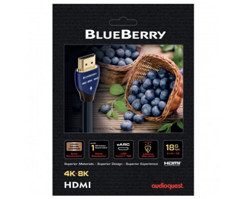 AudioQuest hd 2.0m 18G HDMI BlueBerry