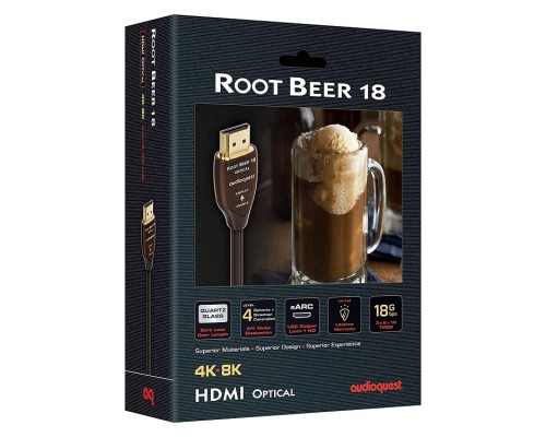 AudioQuest hd 30.0m 18G HDMI AOC Root Beer