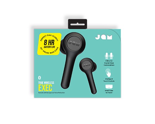 Jam HX-EP625-BK-WW TWS Exec Earbuds