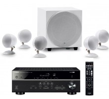 Morel SoundSpot Primo White + Yamaha RX-V385