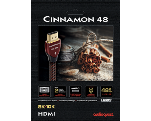 AudioQuest hd 3.0m 48G HDMI Cinnamon Braided