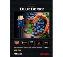 AudioQuest hd 0.6m 18G HDMI BlueBerry