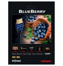AudioQuest hd 0.6m 18G HDMI BlueBerry