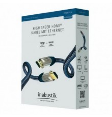Inakustik Premium High Speed HDMI Cable with Ethernet 0,75m