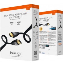 Inakustik Star High Speed HDMI Cable with Ethernet 0,75m